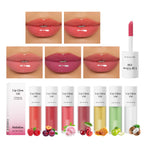 HelloKiss™ Fruit Lip Oil - Natural Moisturizing Glossy Lip Balm