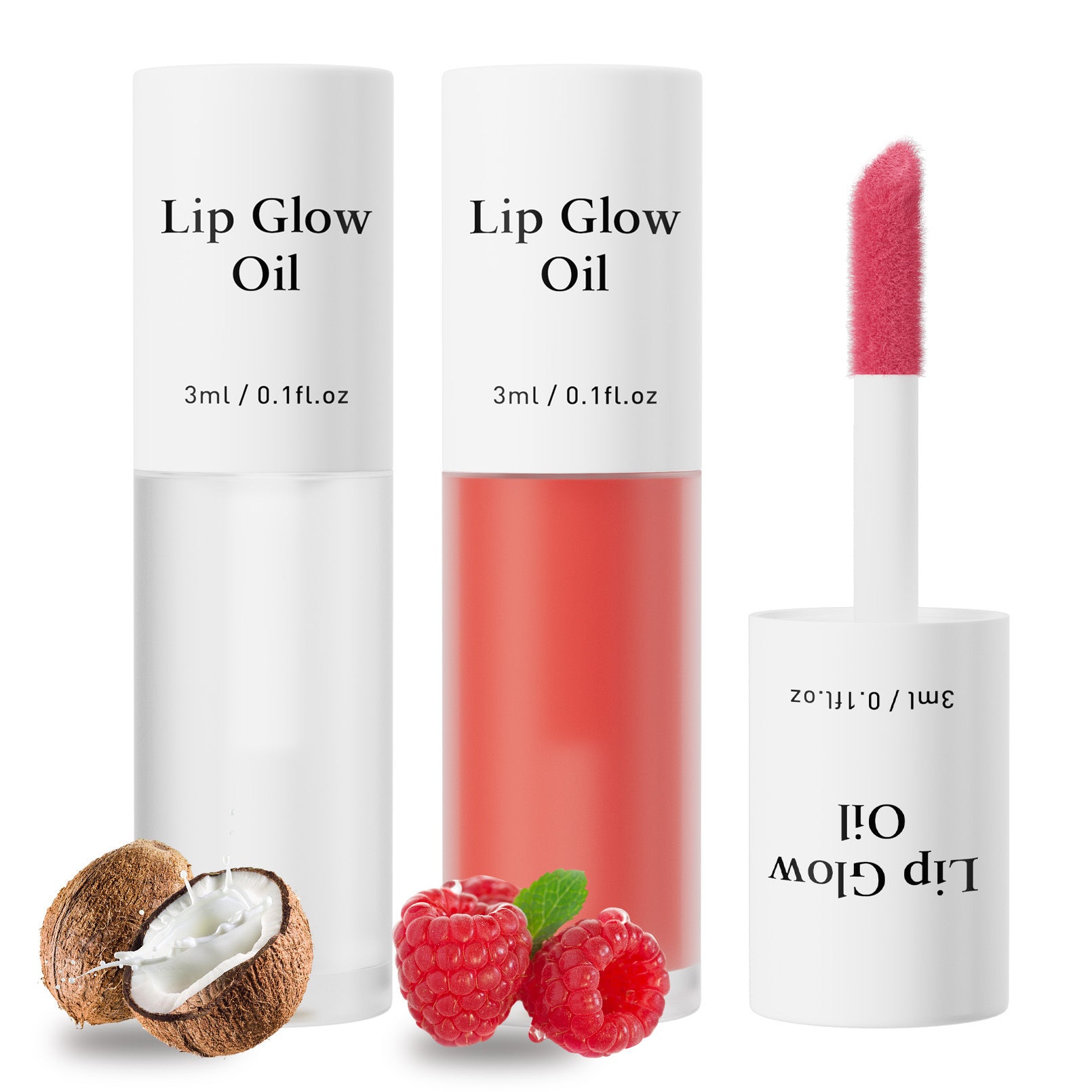 HelloKiss™ Fruit Lip Oil - Natural Moisturizing Glossy Lip Balm