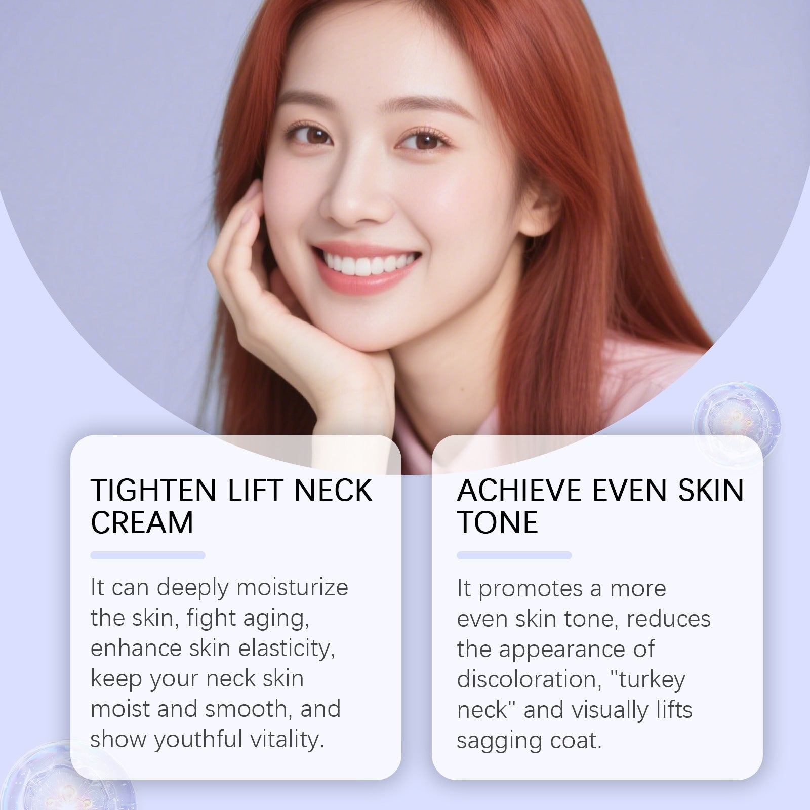 Purple Glossy Teeth Whitening Strips