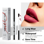 LIP LINER STAY-N-Peel-Off Lip Liner Stain - All Day & Night Lipliner with Hyaluronic Acid & Vitamin E